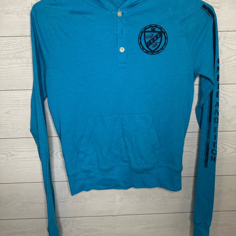 Abercrombie & Fitch Teal Vintage Tee